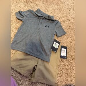 Under Armour baby boys Polo set